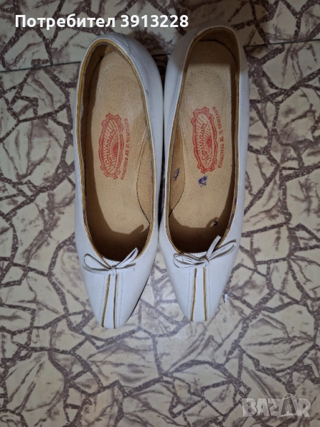 Обувки на ток, естествена кожа, р-р 39, цена 20 лв, снимка 1