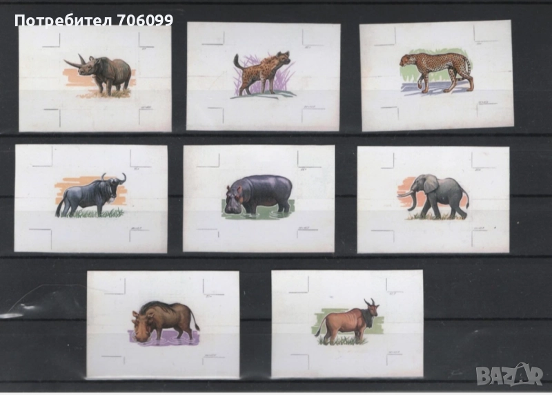 Пощенски марки Burundi 1983, снимка 1