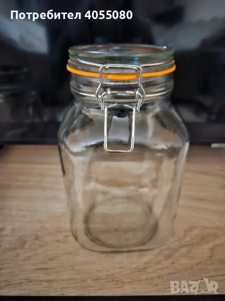 Буркан с херметическа капачка, снимка 1