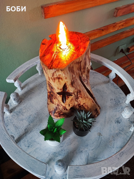 Нощна лампа "Винтидж, снимка 1