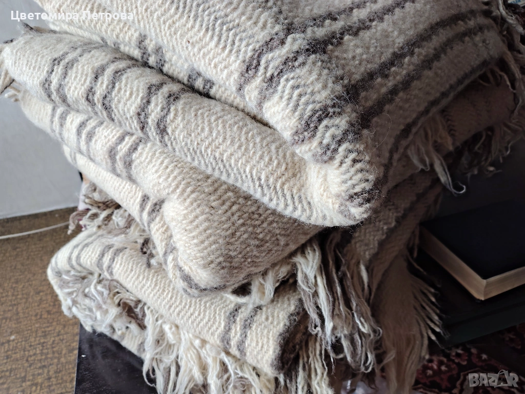 Одеяло 100% вълна, снимка 1