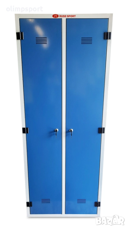Метален гардероб за съблекалня, снимка 1
