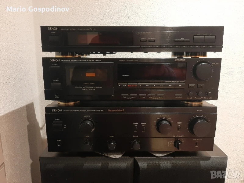 Denon.Дек: Drm710,триглав.Усилвател Denon Pma560.ТунерDenonTu260, снимка 1