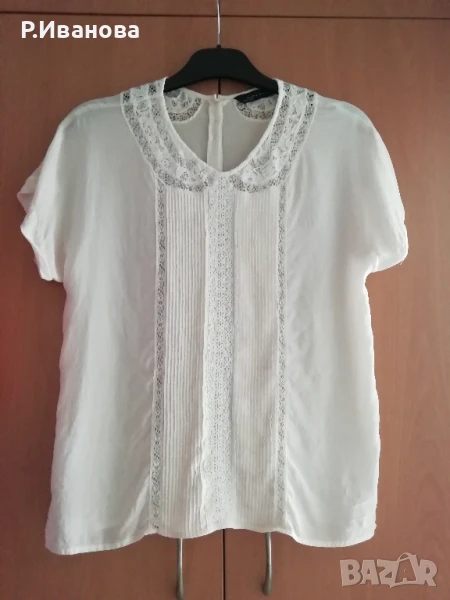 Нежна дамска блуза ZARA WOMAN, размер М, снимка 1