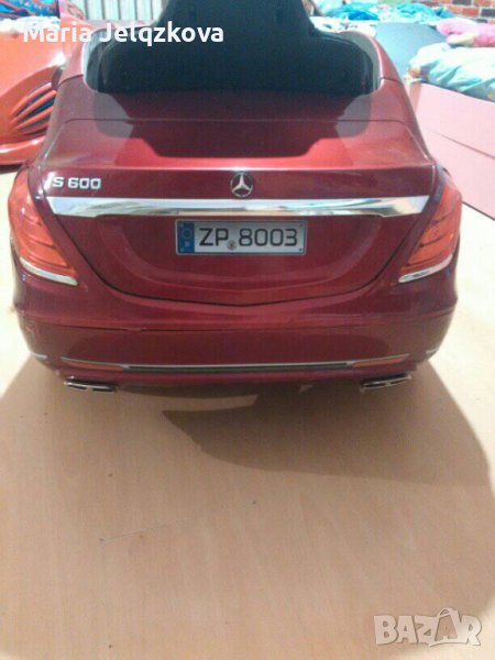 детски Мерцедес S 600, снимка 1