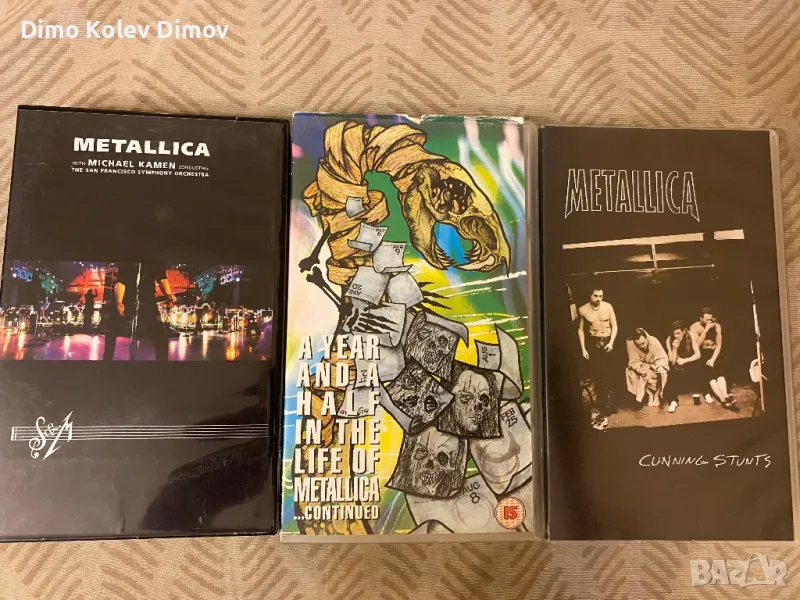 Metallica VHS Видео Колекция HiFi Stereo , снимка 1
