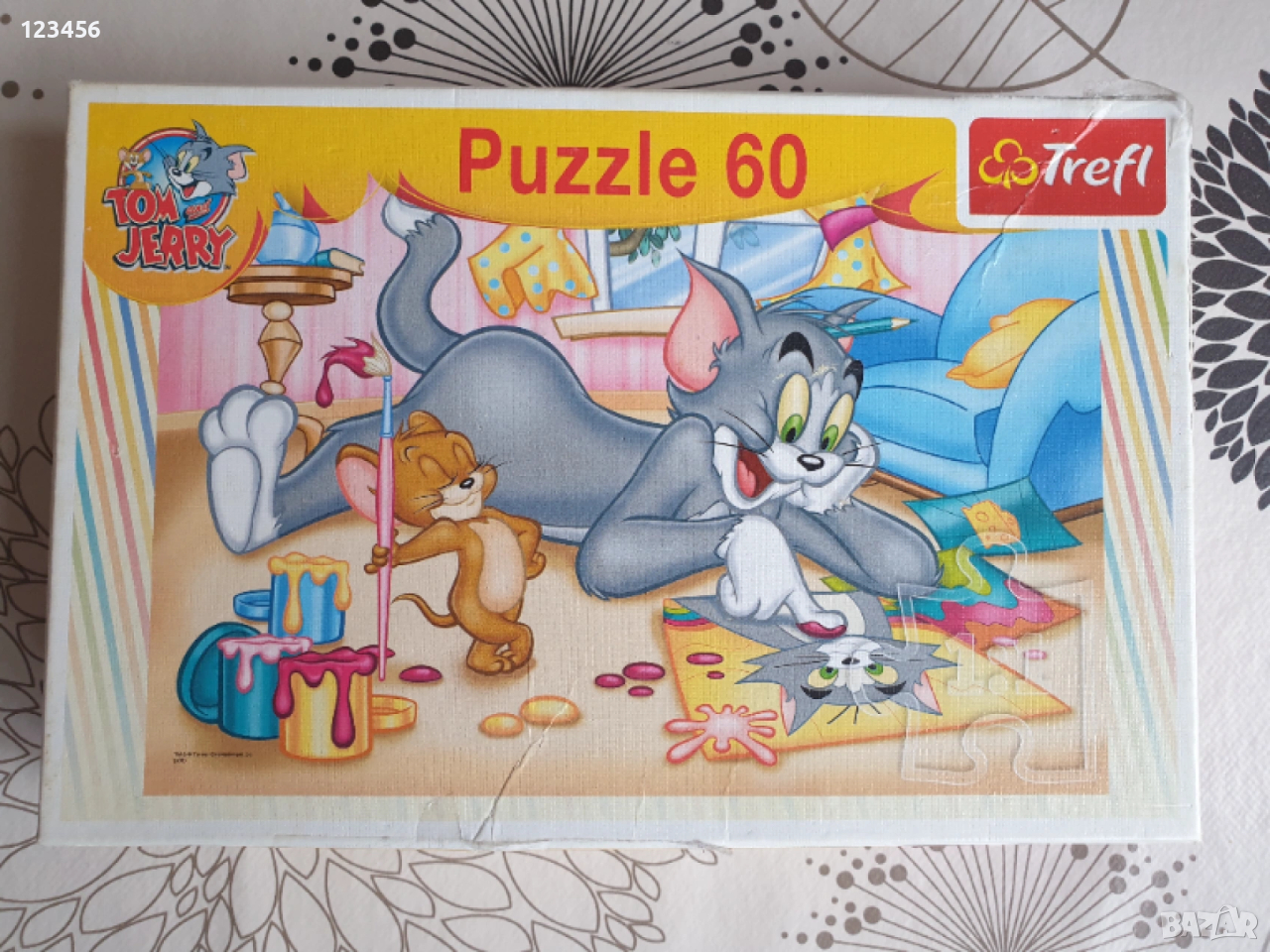 Пъзел Том и Джери 60 части, снимка 1
