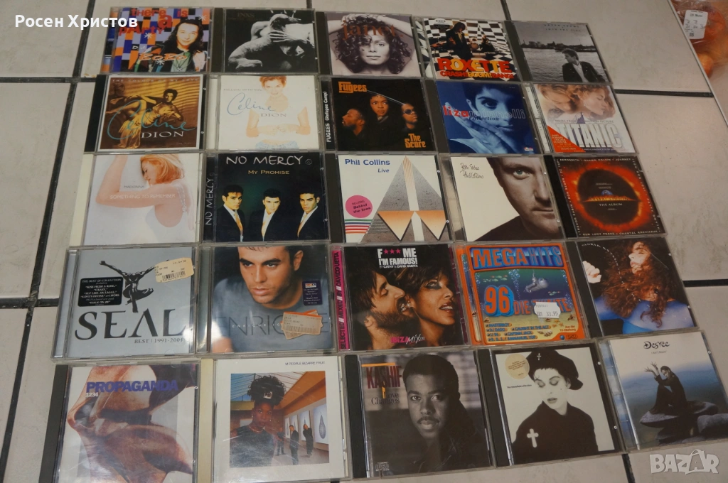 Оригинални използвани компакт дискове, снимка 1