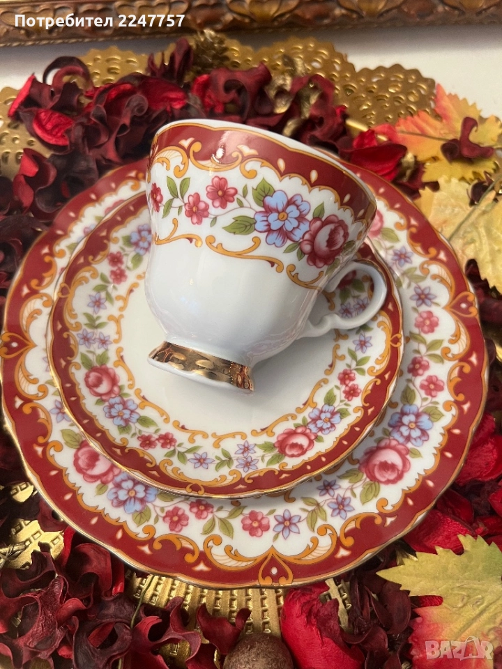 Троен сет порцелан Winterling, снимка 1