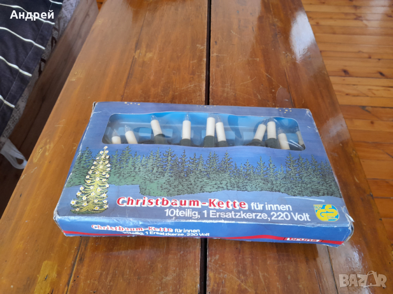 Стари лампи,лампички за елха #4, снимка 1