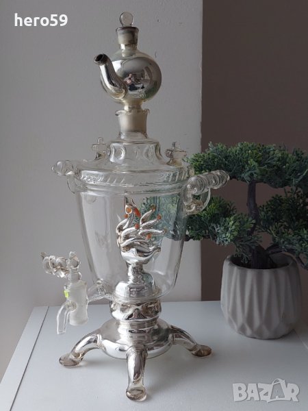 Много рядък Руски самовар/сребро сребърен сребърни/, снимка 1