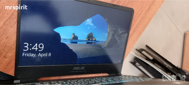 Asus FX505D -15.6" FUll HD 144Hz, AMD Ryzen™ 7, снимка 1
