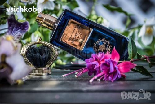 Луксозен aрабски парфюм Ard Al Zaafaran Midnight Oud 100 мл  бял мускус, ванилия, роза, кехлибар и с, снимка 1