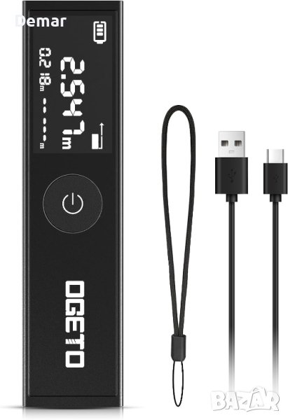 Акумулаторна лазер за измерване, мини портативен инструмент OGETO, снимка 1