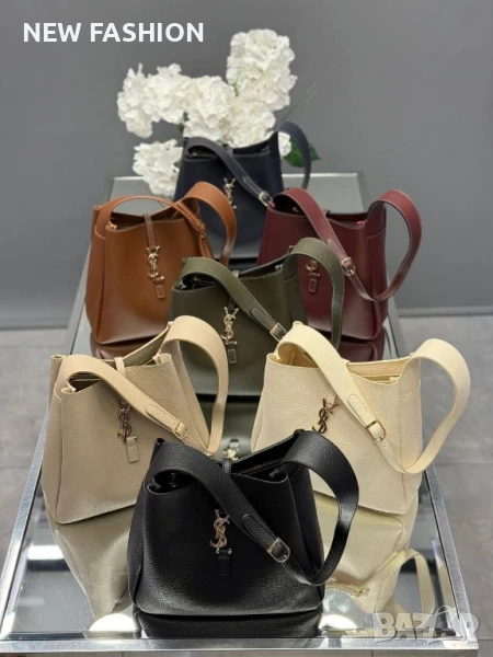 Дамски Кожени Чанти ✨ Yves Saint Laurent , снимка 1