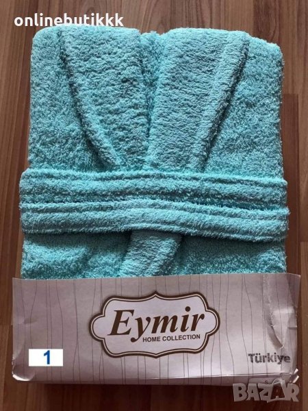 Ново зареждане страхотни халати за баня без качулка от 100 % памук турско производство 🇹🇷 , снимка 1