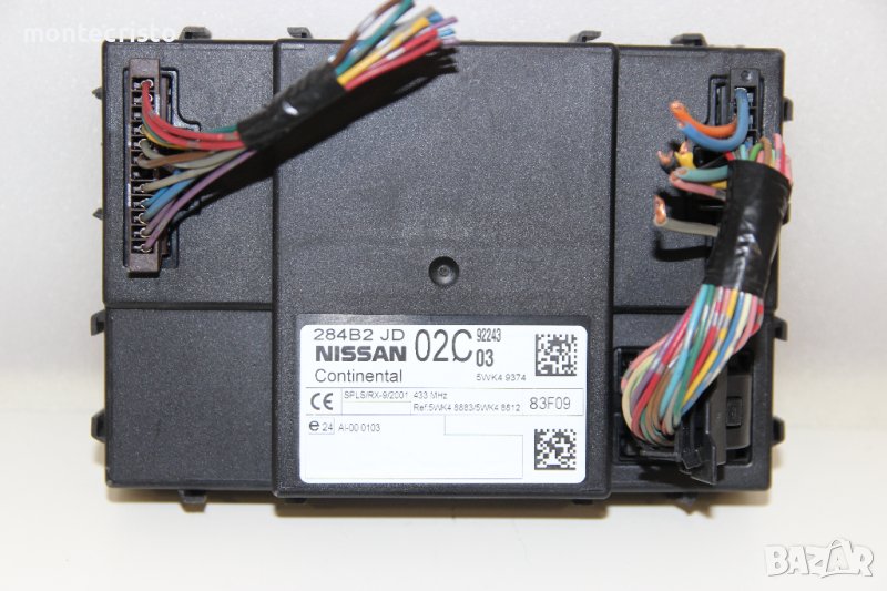 Комфорт модул Nissan Qashqai J10 (2007-2014г.) 284B2 JD 02C / 284B2JD02C / 5WK4 9374 / 5WK4 9374, снимка 1