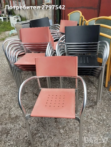 Столове с подлакътници А107, снимка 1