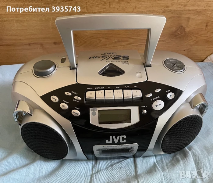 JVC RC EX25 Boombox - Като Чисто нов, снимка 1