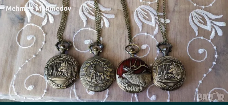 Гравирани Часовници за ловци , снимка 1