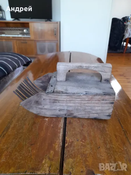 Старинен уред за бране на боровинки #3, снимка 1