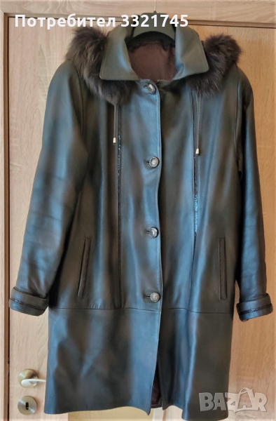 Дамско манто – яке от естествена кожа. Хит промоционална цена!!!, снимка 1