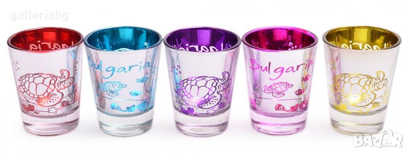 Чаша (шот) - България морски 12 бр., снимка 1