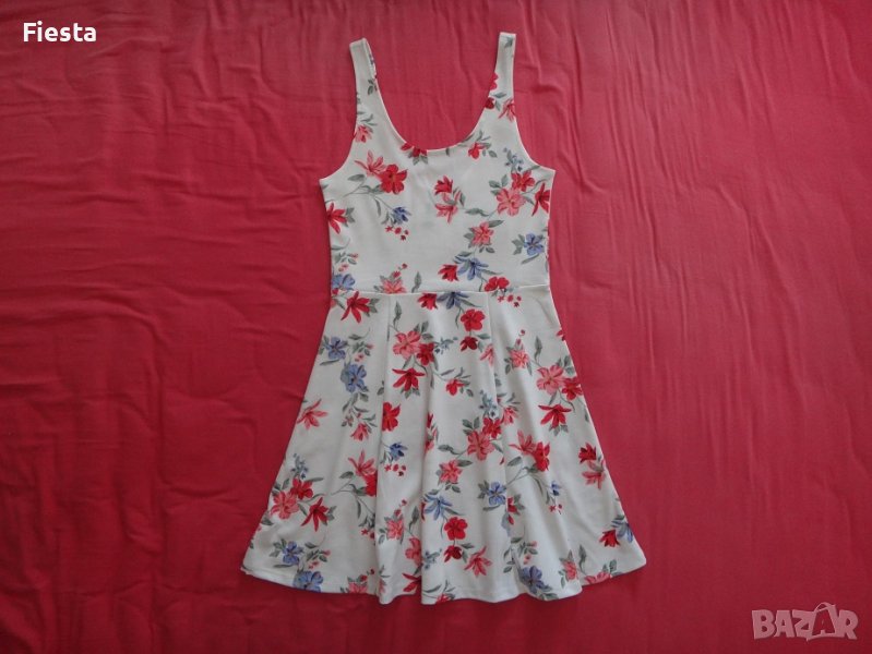 Нова бяла рокля на цветя DIVIDED by H&M, снимка 1