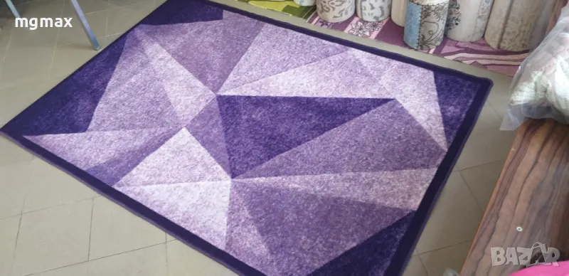 Мокетени килими модел 86 виолет, снимка 1