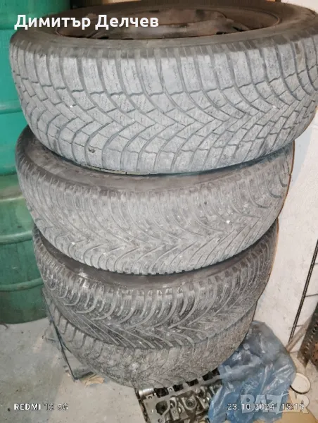 Продавам 6 бр.Зимни  гуми с размер 205/55 /16 , снимка 1