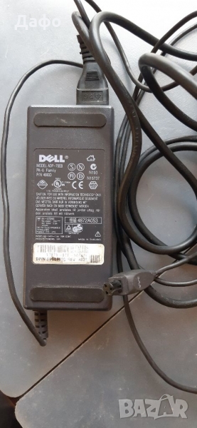Оригинално зарядно за Dell 70w PA-6, снимка 1