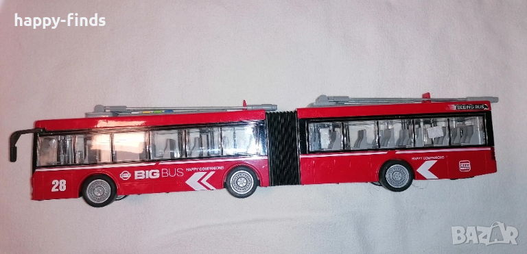 Музикален Градски тролейбус с отварящи се врати City Service, снимка 1