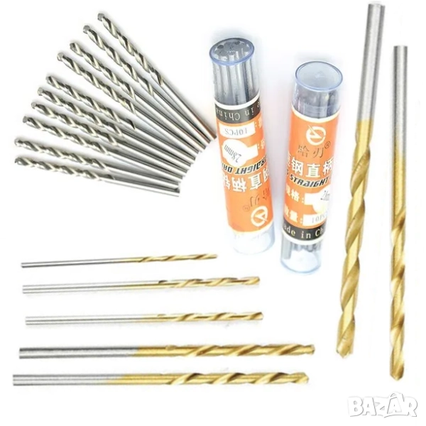 HSS свредло 0.5мм до 3мм ; Мини дрелка + свредла  , снимка 1