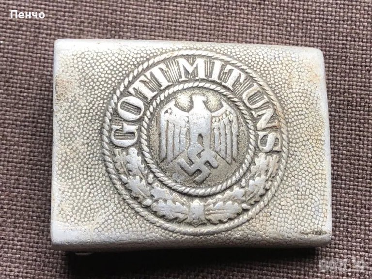 стара немска тока /катарама/ - WEHRMACHT - WWII - ОРИГИНАЛ, снимка 1