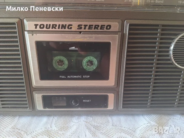 ITT TOURING STEREO.STEREO RADIO CASSETTE RECORDER., снимка 3 - Радиокасетофони, транзистори - 55836660