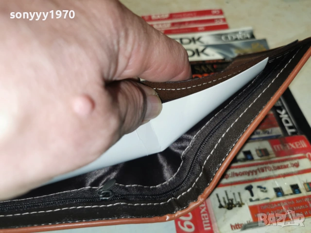 КАФЯВО ПОРТМОНЕ 0603261050, снимка 9 - Портфейли, портмонета - 53731887