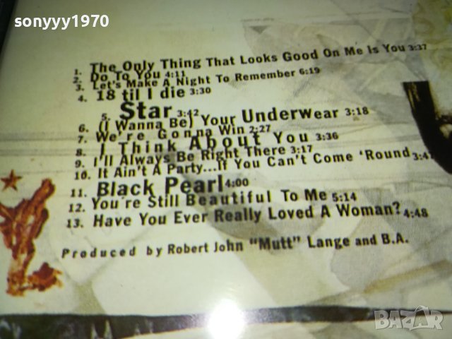 BRYAN ADAMS CD 2802240852, снимка 9 - CD дискове - 44506440