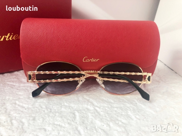 Cartier 2022 унисекс слънчеви очила елипса дамски мъжки, снимка 9 - Слънчеви и диоптрични очила - 36092760