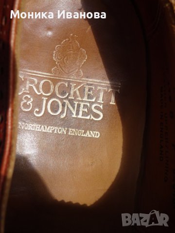 CROCKETT & JONES Canterbury shoes, снимка 5 - Официални обувки - 41594792