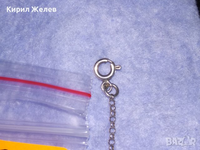 ФИНА СРЕБЪРНА ФЕШЪН АРТ ГРИВНА със СИМВОЛ на БЕЗКРАЙНОСТ - СРЕБРО 925 ПРОБА 38741, снимка 6 - Гривни - 41741240