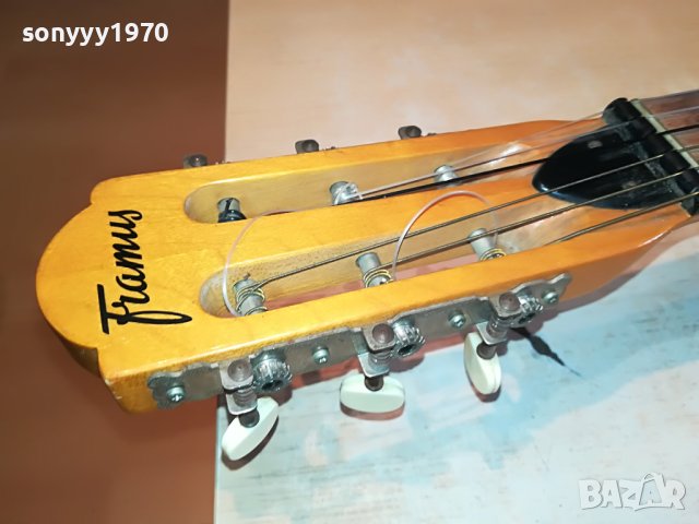 FRAMUS 74B 00474 BAVARIA-ACOUSTIC GUITAR-MADE IN WEST  GERMANY L1504231701, снимка 3 - Китари - 40376208