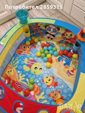 PlayGro активна гимнастика - басейн с 30 бр. топки, снимка 3 - Други - 53830529
