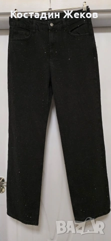  Нови. Дамски оригинални дънки със камъчета. Mango 