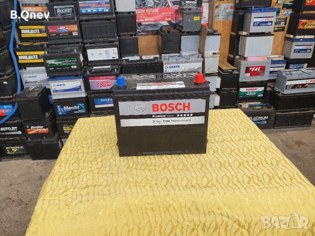 Акумулатот с ГАРАНЦИЯ BOSCH 75ah , Японски стандарт , снимка 1 - Части - 35875432