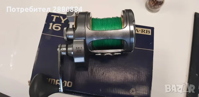Продавам морски мултипликатор SHIMANO TYRNOS 16 , снимка 3 - Макари - 56053681