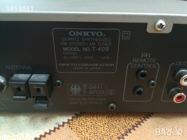 Onkyo A-905 Т 409 , снимка 5 - Ресийвъри, усилватели, смесителни пултове - 21569115
