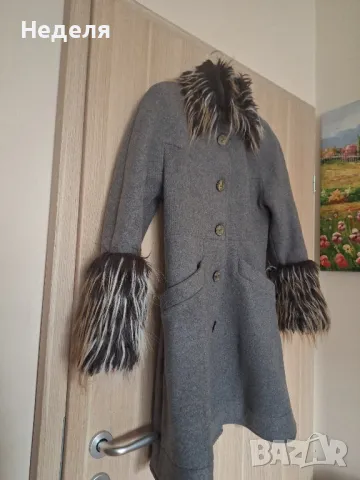 Дамско палто - вълна, снимка 6 - Палта, манта - 48356221