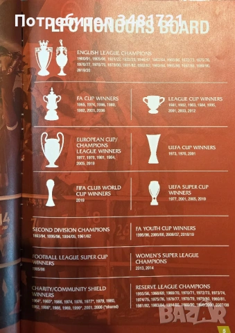 The Official Liverpool FC Annual 2021, снимка 3 - Енциклопедии, справочници - 53748951