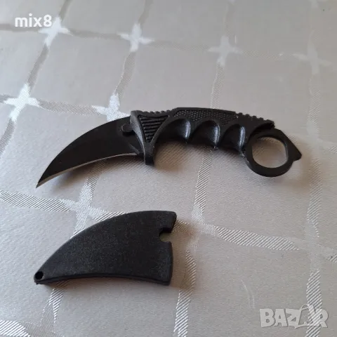 Мини нож карамбит ключодържател , снимка 3 - Ножове - 50175877