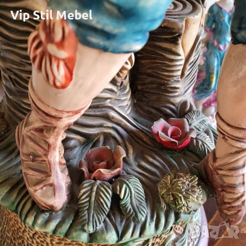 Огромна антикварена статуетка , снимка 6 - Антикварни и старинни предмети - 50752240